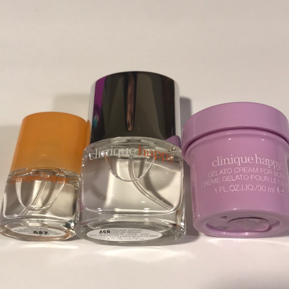 Clinique Happy New 1.5oz, .14oz & 1.0oz Gelato